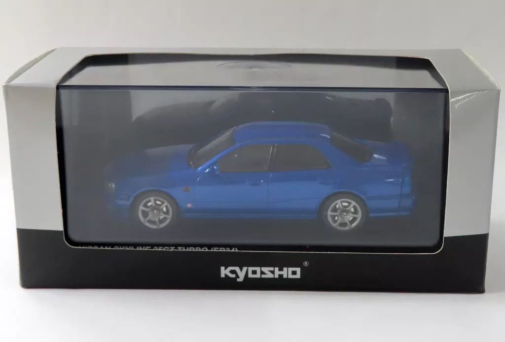 【中古】ミニカー 1/43 Nissan Skyline 25GT Turbo 2000(ベイサイドブルー) [K03252BL]