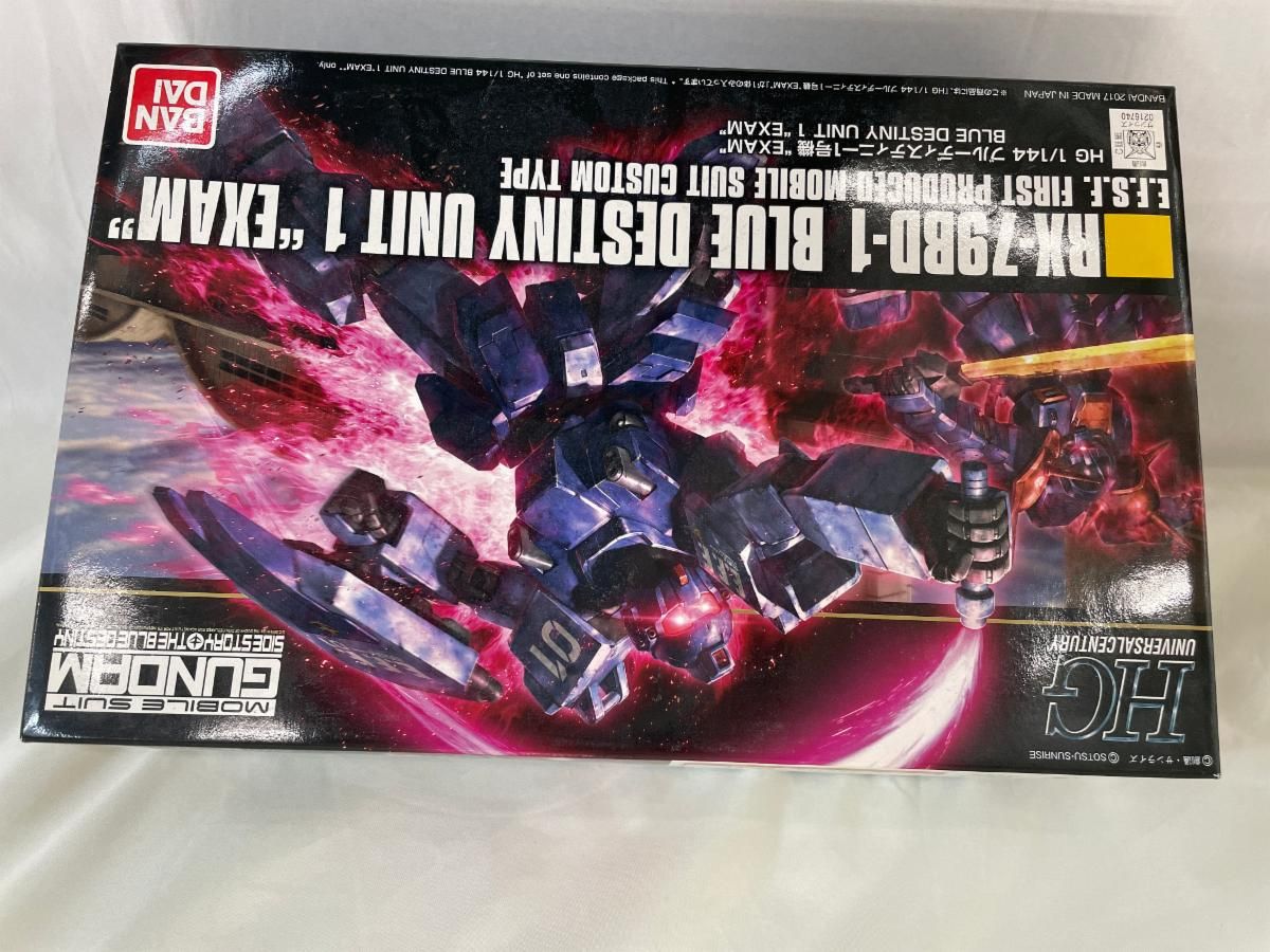 未開封】1/144 HGUC RX-79BD-1 ブルーディスティニー1号機 `EXAM