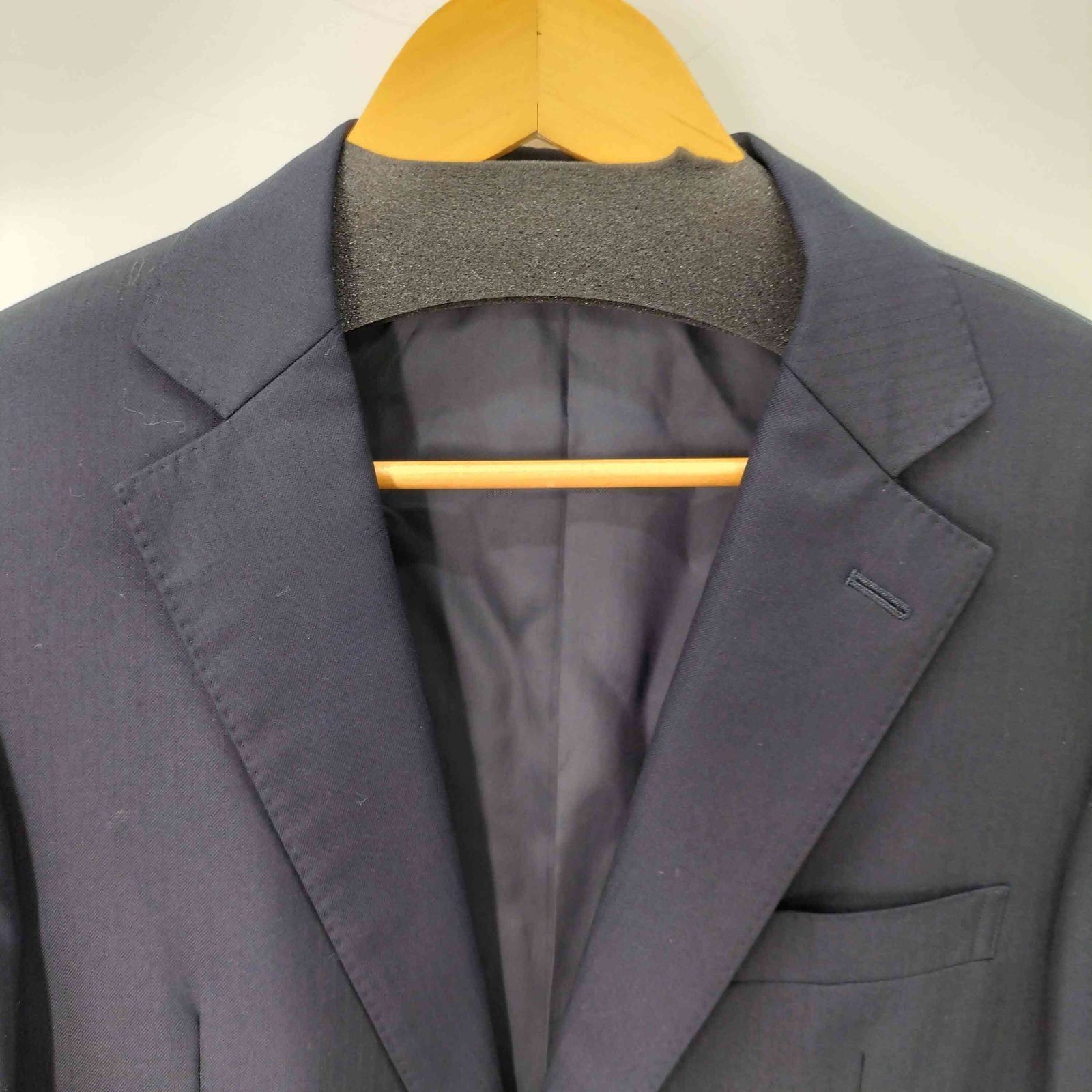 ニューヨーカー NEWYORKER 2Bストライプウールテーラード