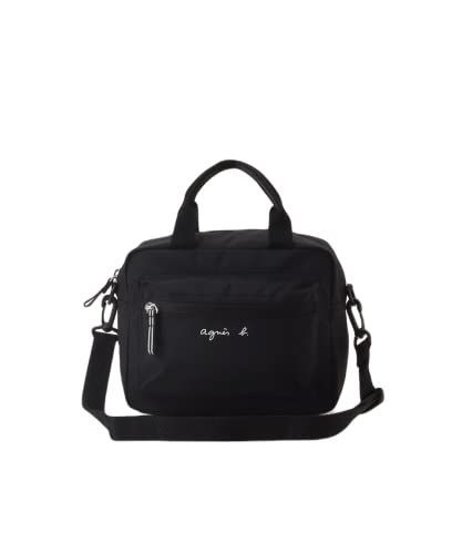 Free Size_ブラック [アニエスべー] 通園バッグ 2wayキッズ ロゴ AC12 E BAG Free ブラック
