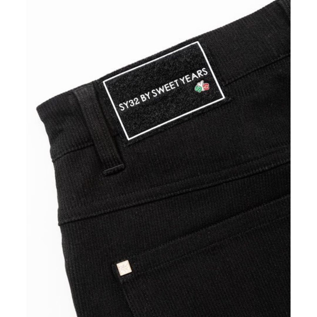 SY32 by SWEET YEARS ゴルフウェア パンツ スキニー コーデュロイ