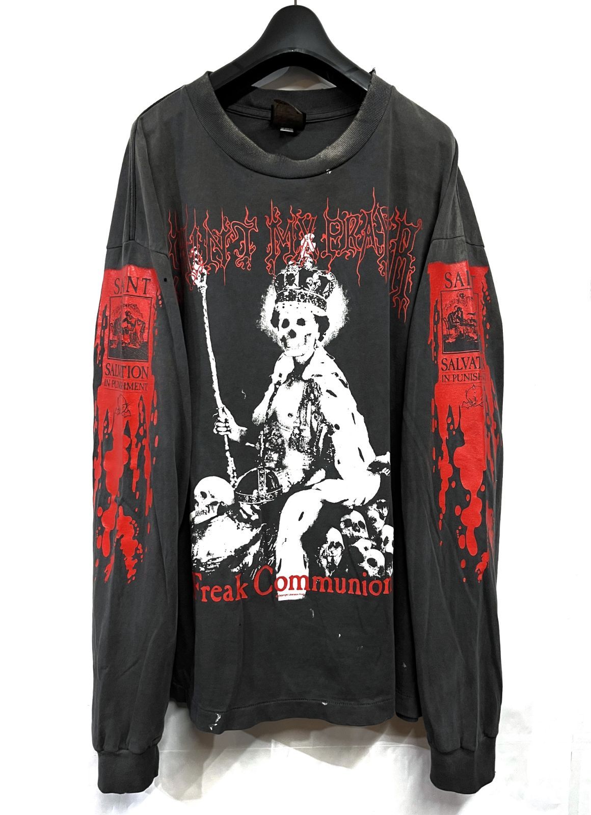 SAINT Mxxxxxx｜セントマイケル LS TEE_SAINT IS A KISS セイントイズ