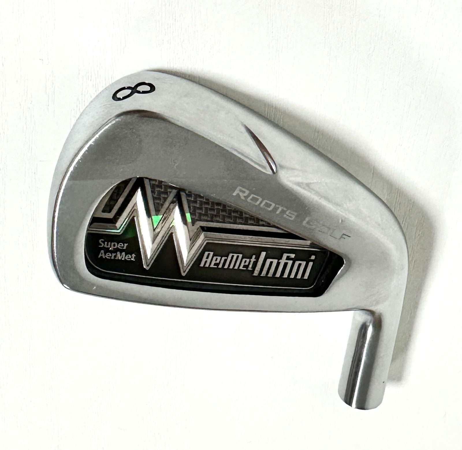 中古】ルーツゴルフ アーメット Infini アイアン #8 30度 IR ヘッドのみ □ ROOTS GOLF AerMet - メルカリ