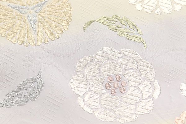 【美品✨】橋本テル　名古屋帯　正絹　唐織　九寸　雅宝　西陣織　証紙付き　帯１ 美品✨】橋本テル 名古屋帯 正絹 唐織 九寸 雅宝 西陣織 証紙