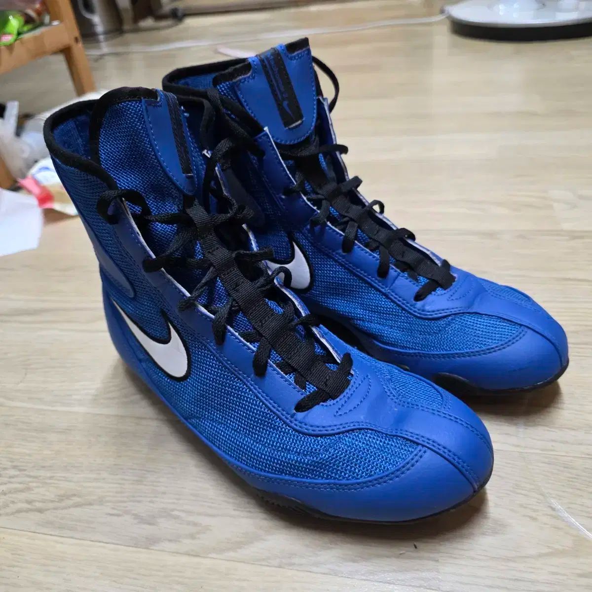 NIKE(ナイキ) マチョマイ 2 ボクシング シューズ ブルー - メルカリ