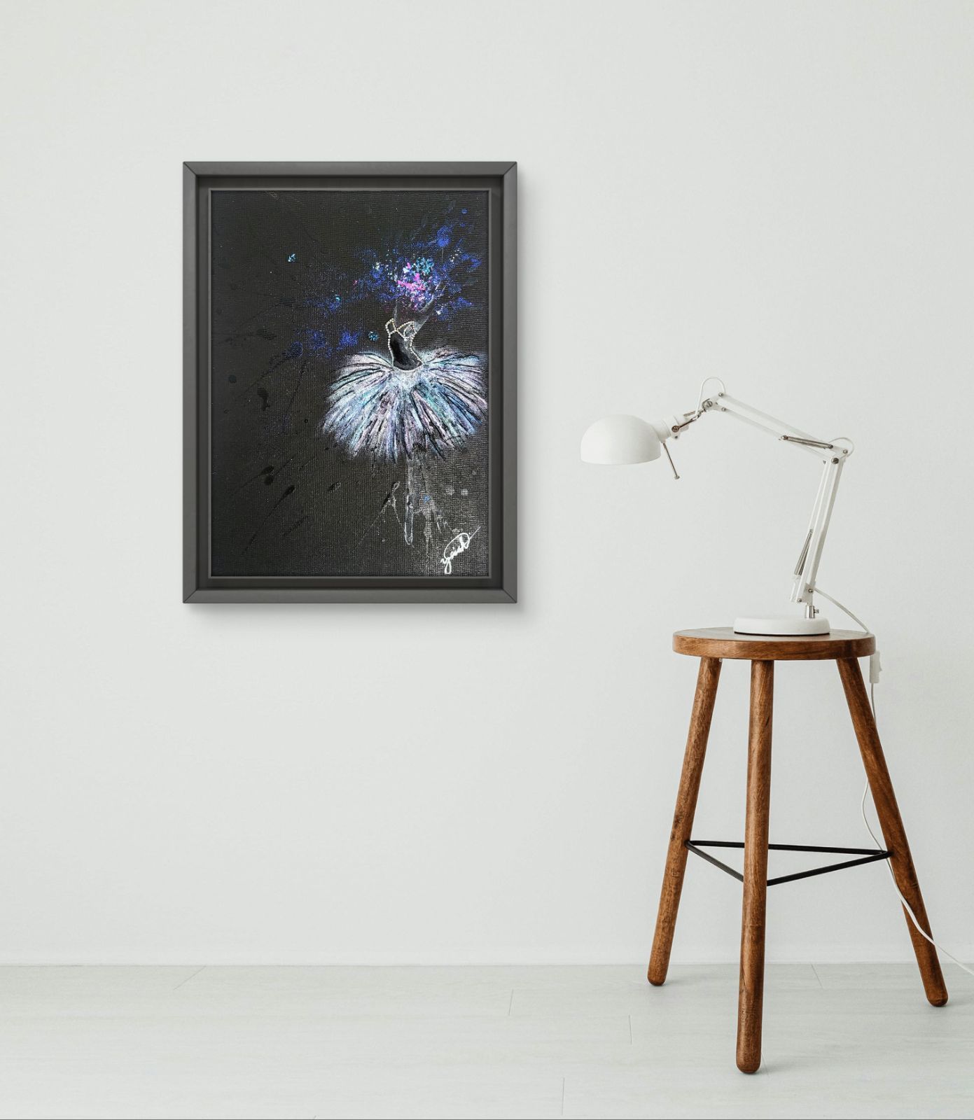 プリマの憂鬱 / 抽象画 キャンバス 33×24㎝ F4 原画1点のみ モダン プリマの憂鬱 - 抽象画 33×24㎝ キャンバス F4号 原画のみ 一点
