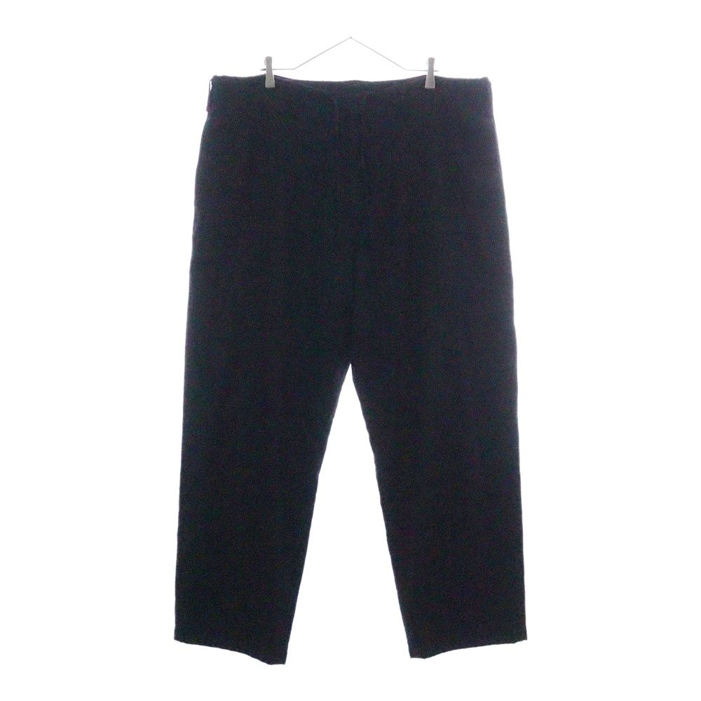Yohji Yamamoto POUR HOMME ヨウジヤマモト プールオム ポリエステル ヘリンボン ヒモパンツ ブラック HW-P03-940