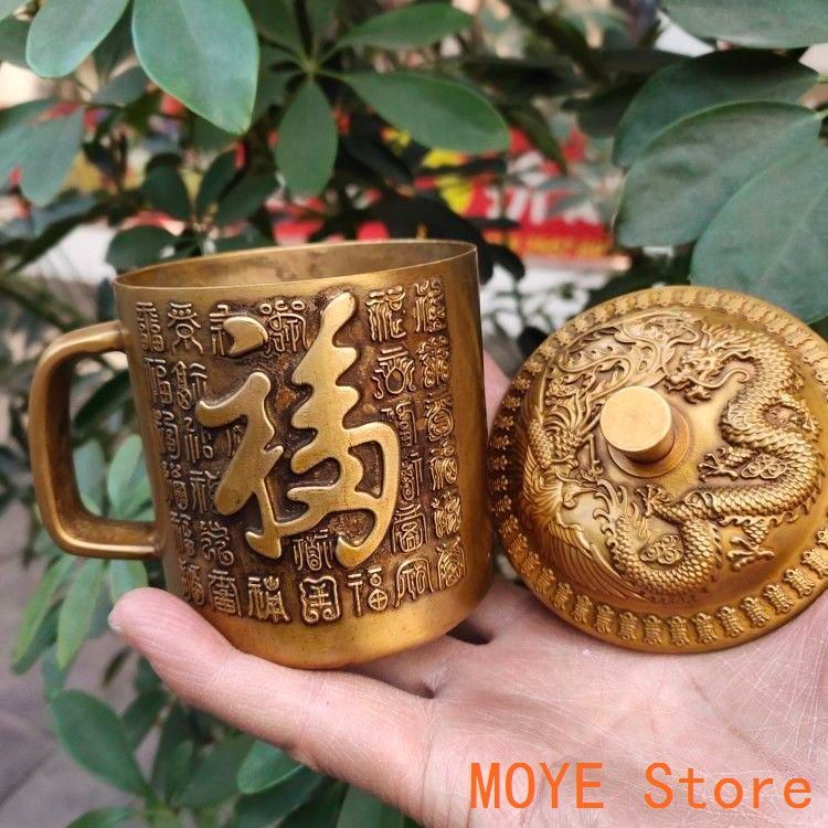 銅器 重工 彫刻 龍鳳茶壺 茶杯 茶道具 工芸品 置物 銅器 重工 彫刻 龍鳳茶壺 茶杯 茶道具 工芸品 置物