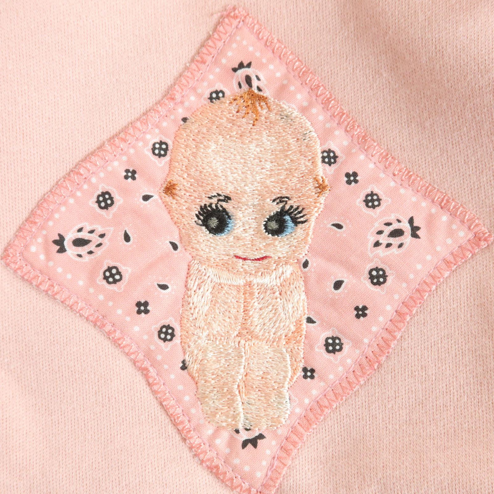 美品！】ベビーピンクハウス☆キューピー刺繍半袖Tシャツ サイズSS(85