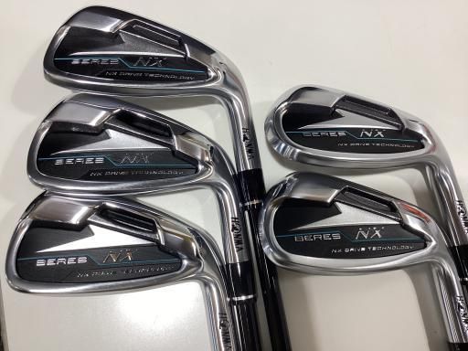 本間ゴルフ BERES NX 5 S アイアンセット IR VIZARD FOR 45 フレックスSR メンズ 男性用 右利き 右用 Aランク ゴルフクラブ