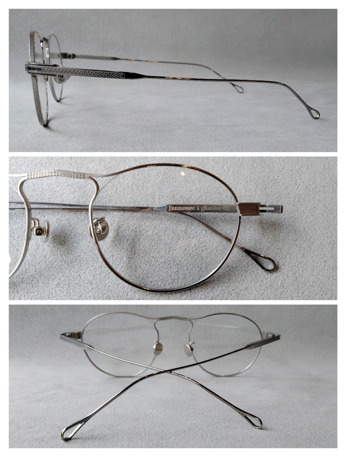 filton Fermeture à glissière 02 シルバー Filton （フィルトン）「Fermeture à glissière 02」Couleurs-2/Silver