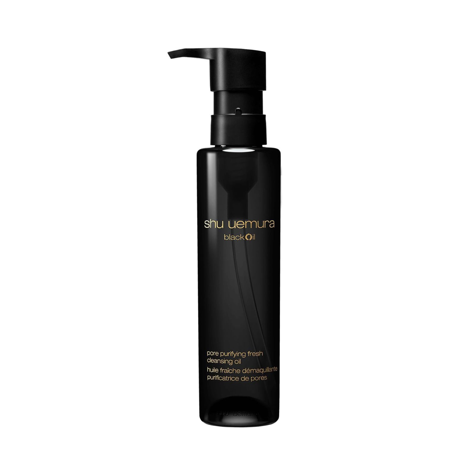 人気 shu uemura シュウ ウエムラ ブラック クレンジング オイル 150mL メイク落とし 美容液で落とす 毛穴 角栓 くすみケア ダブル洗顔不要