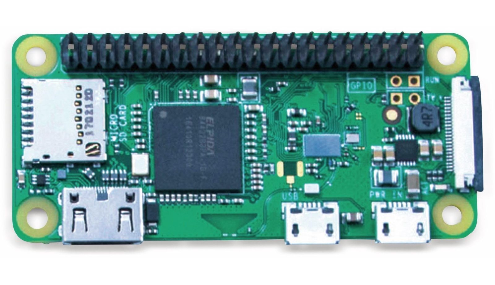 人気商品Raspberry Pi Zero W - ヘッダー ハンダ付け済み - ラズベリーパイ ゼロ W ワイヤレス
