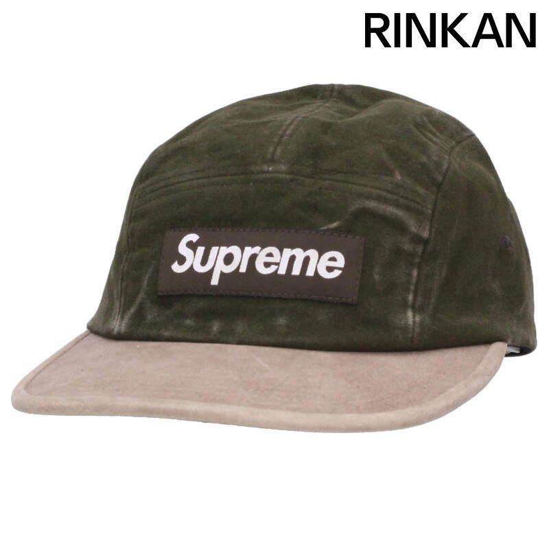 シュプリーム 25AW 2-Tone Moleskin Camp Cap 2トーンモールスキンキャンプキャップ帽子 メンズ