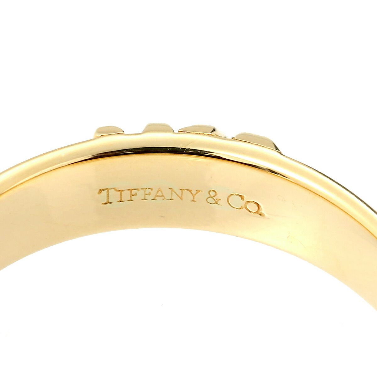 ティファニー アトラス ニューメリックリング 指輪 K18 17号  