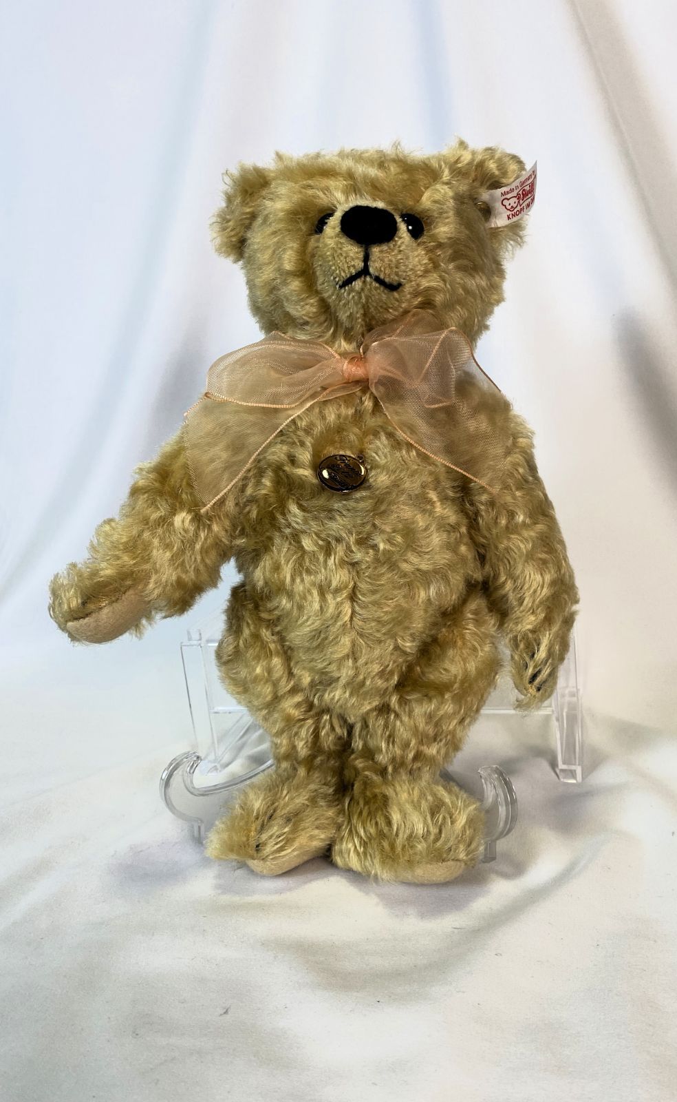 美品】Steiff Teddy Bear L'ours La Vie en Rose, シュタイフ
