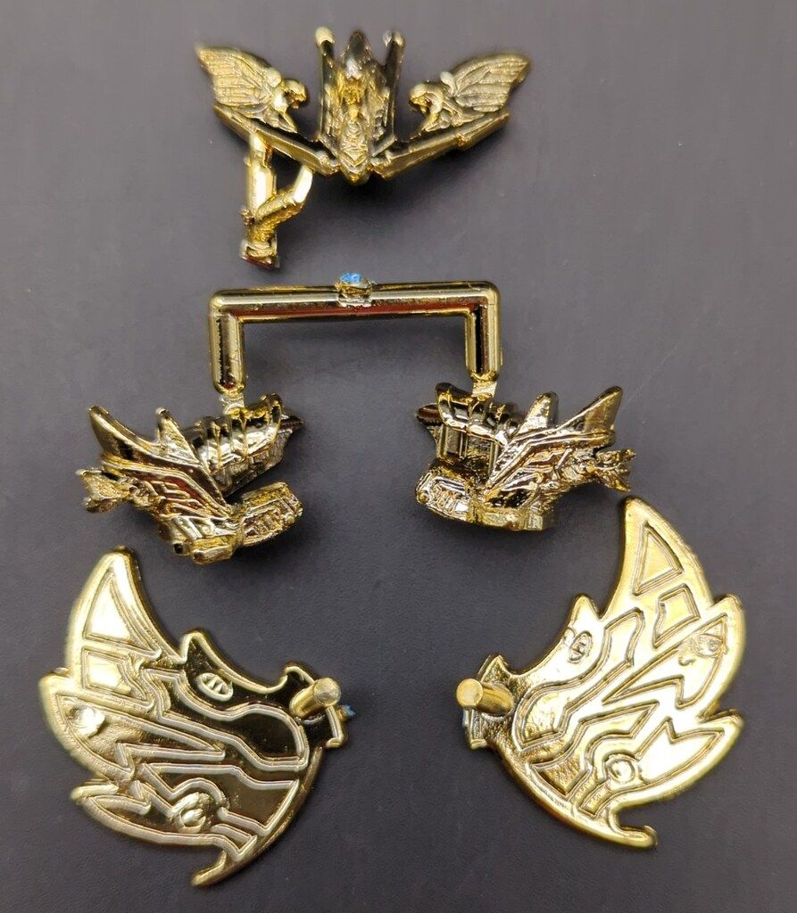 ガン消し 新世大将軍(神馬凰形態) レア金メッキパーツ SDガンダムR 005 ガン消し 新世大将軍(神馬凰形態) レア金メッキパーツ SD