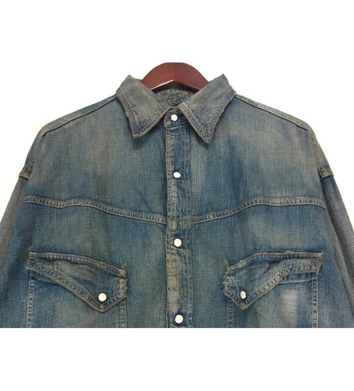 セントマイケル SAINT MICHAEL □ 23AW 【 DENIM SHIRTS SM A23 0000