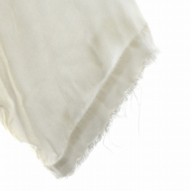 サイト s'yte ヨウジヤマモト カットソー 7分袖 ジップ 3 L 白