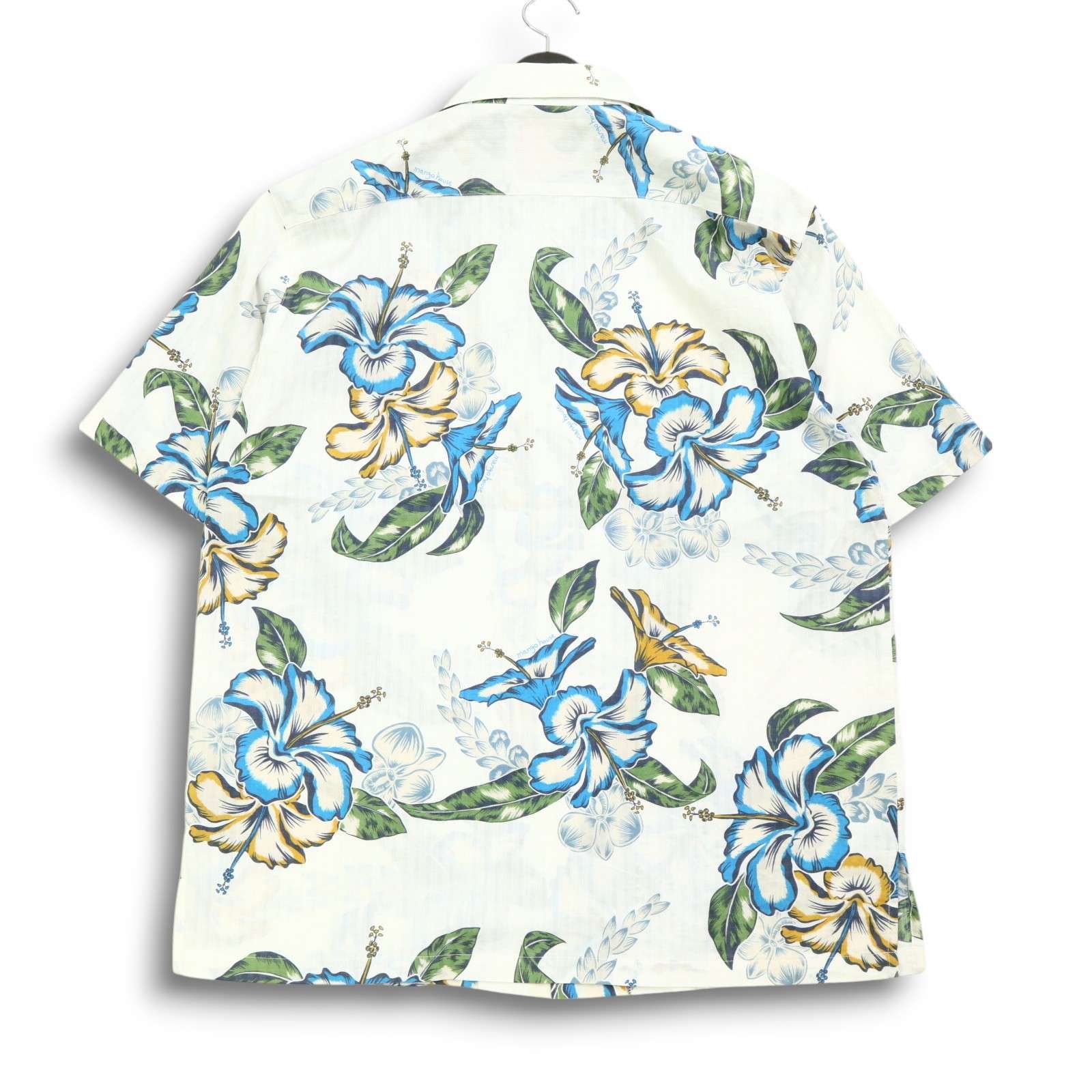 極美品☆マンゴハウス MANGO HOUSE かりゆしウェア　沖縄　半袖　L 極美品☆マンゴハウス MANGO HOUSE かりゆしウェア 沖縄 半袖 L