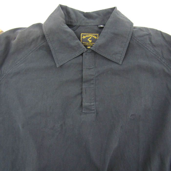 たつや様用Vivienne Westwood MAN ジャガードロンT 48 黒 Vivienne Westwood MAN（ヴィヴィアンウエストウッドマン）の