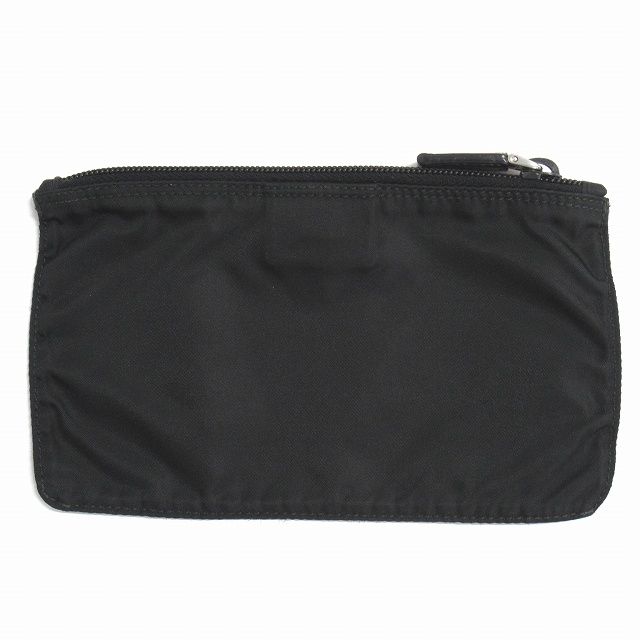 美品 プラダ PRADA ナイロン フラット ポーチ 小物入れ
