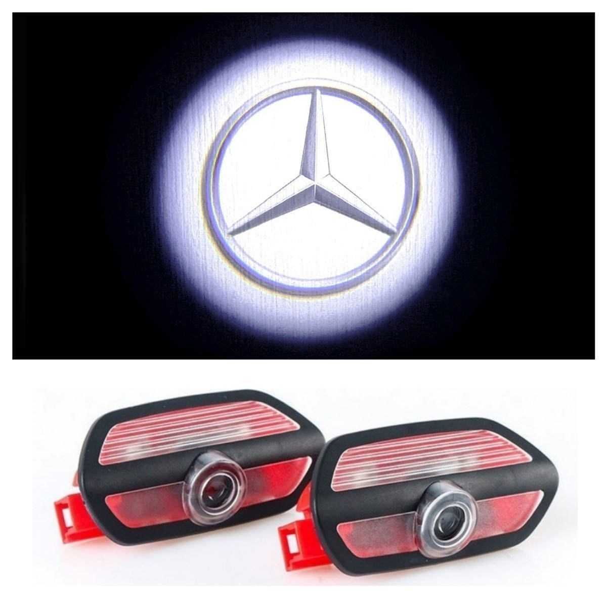 Mercedes Benz メルセデス ベンツ ロゴ カーテシランプ LED タイプ W222 Sクラス マイバッハ プロジェクタードア ライト ドア  ライト - メルカリ