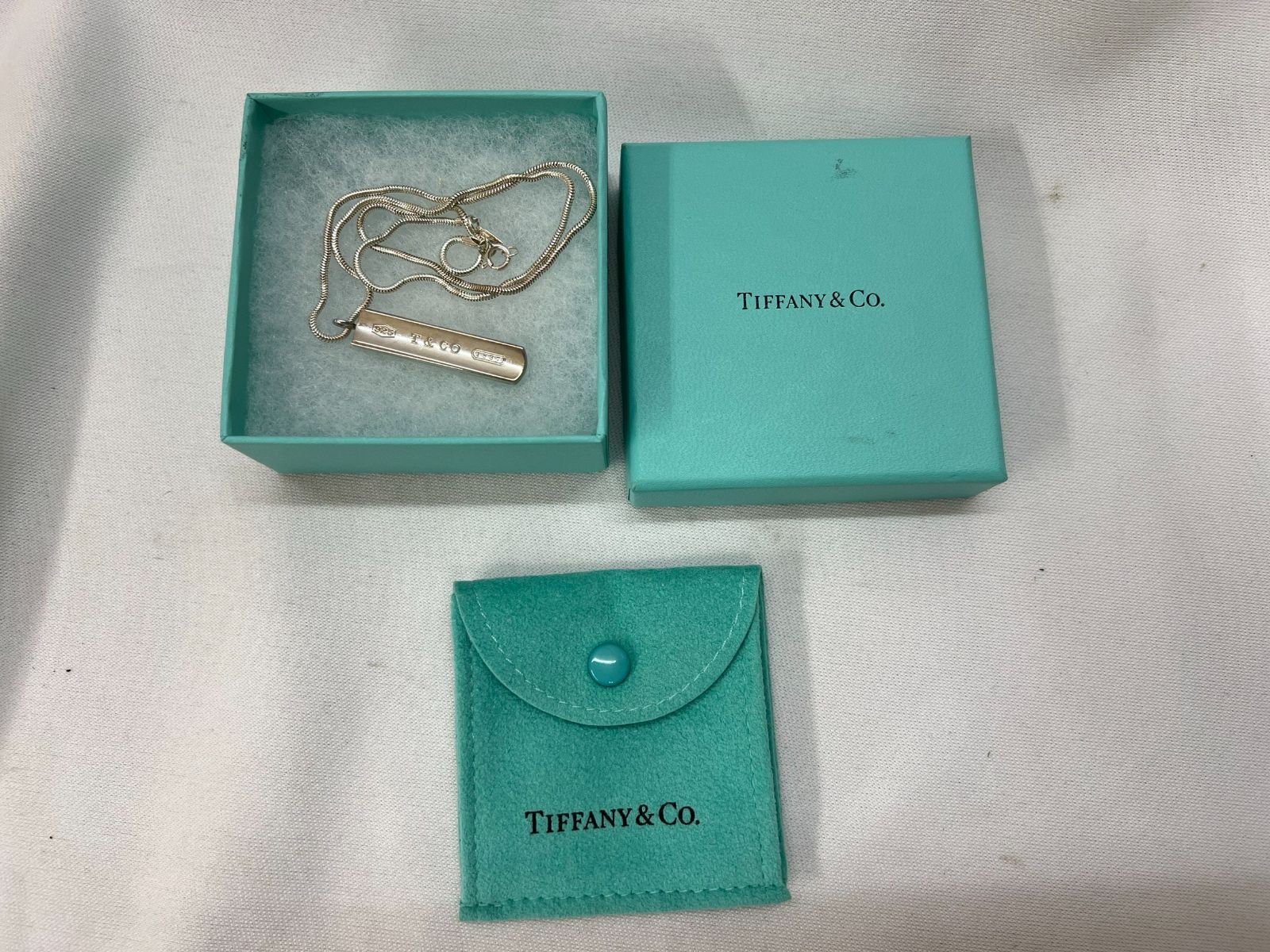 中古】【レディース】TIFFANY ティファニー ネックレス バー