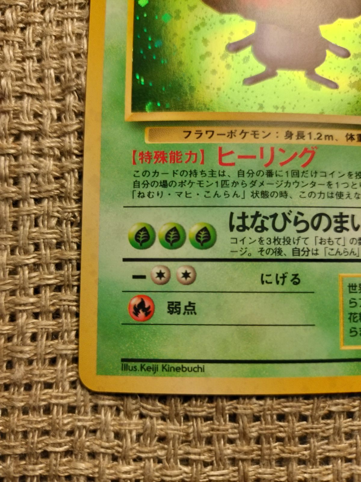 ラフレシア 旧裏　極上品 NO007_【極美品】ラフレシア_ポケモンカード_旧裏 - メルカリ