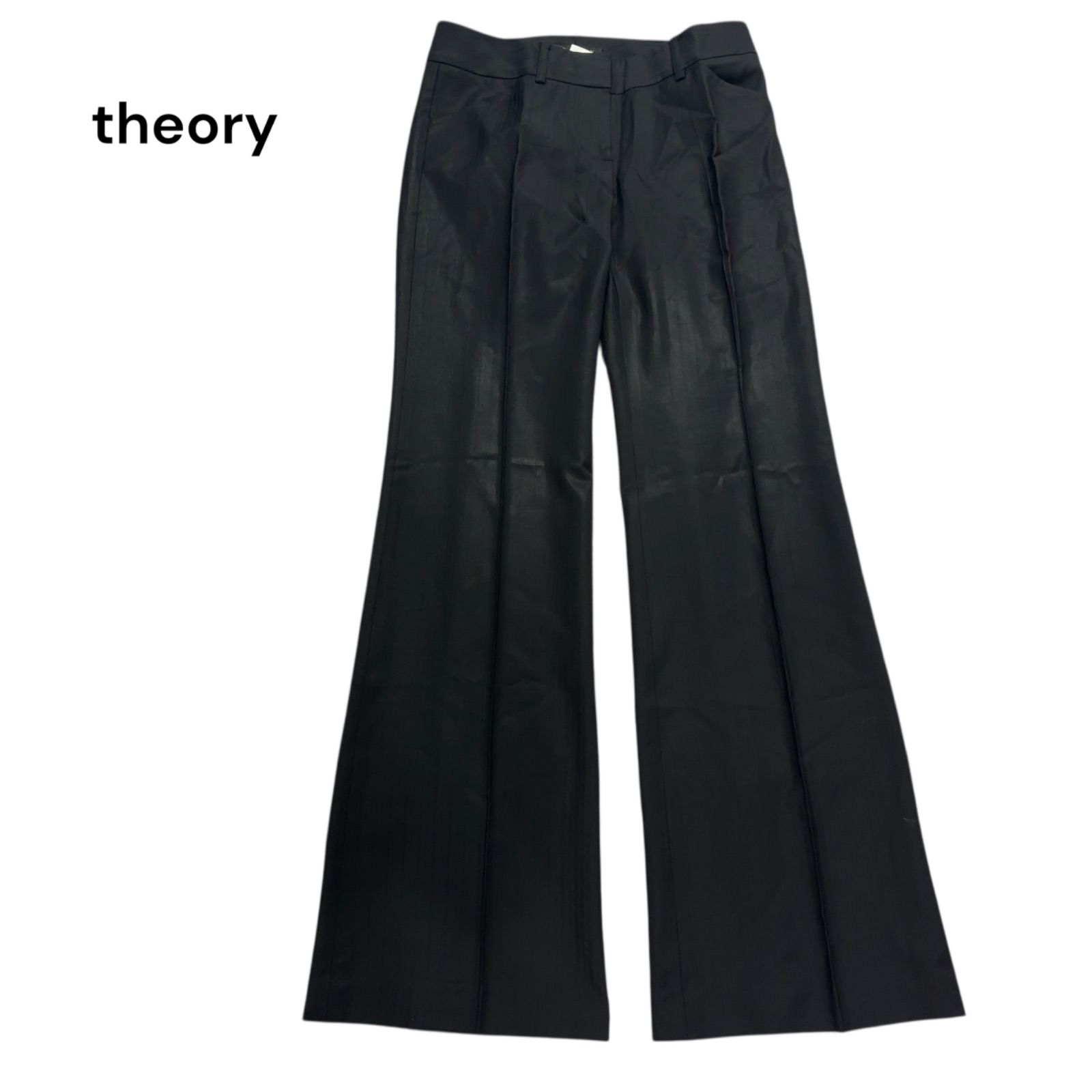 セオリー theory スラックス パンツ ボトム レディース サイズ0