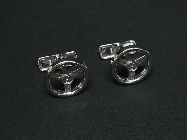 dunhill ダンヒル SV925 カフス カフスボタン カフリンクス ビジネス 紳士 メンズ シルバー系 FR4254