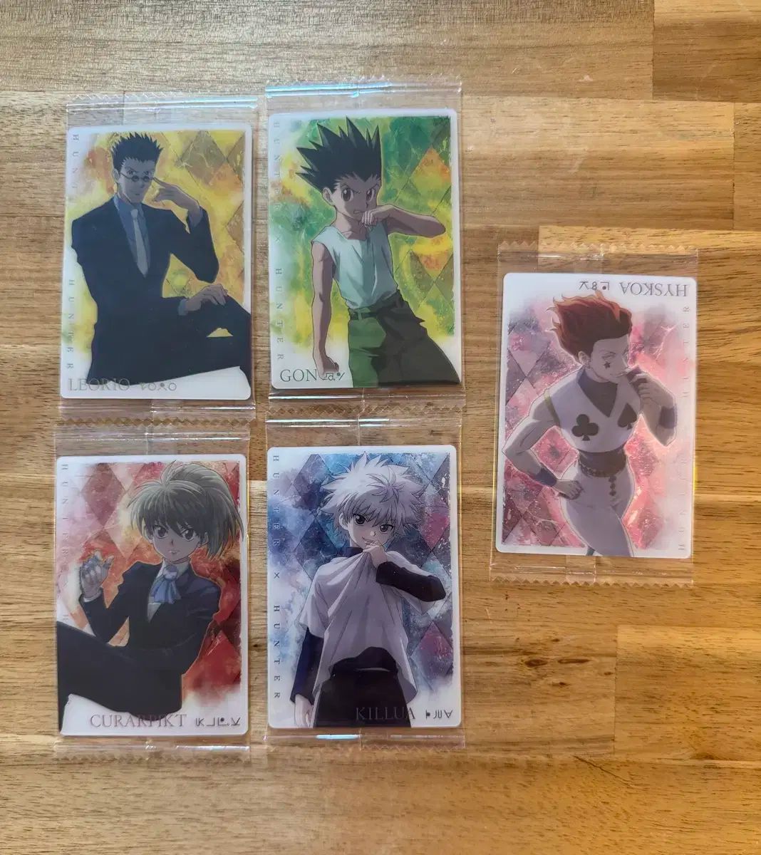 HUNTER×HUNTER トレカ カード ゴン キルア クラピカ レオリオ HUNTER