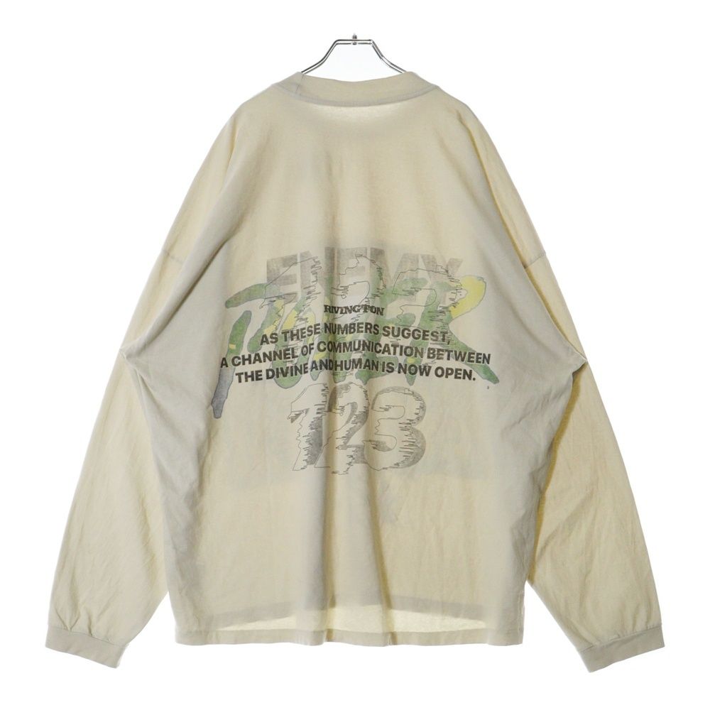 RRR123 Rivington グラフィック長袖カットソー RRR123 RIVINGTON roi Rebis (リヴィントンロイレビス) FIN DU