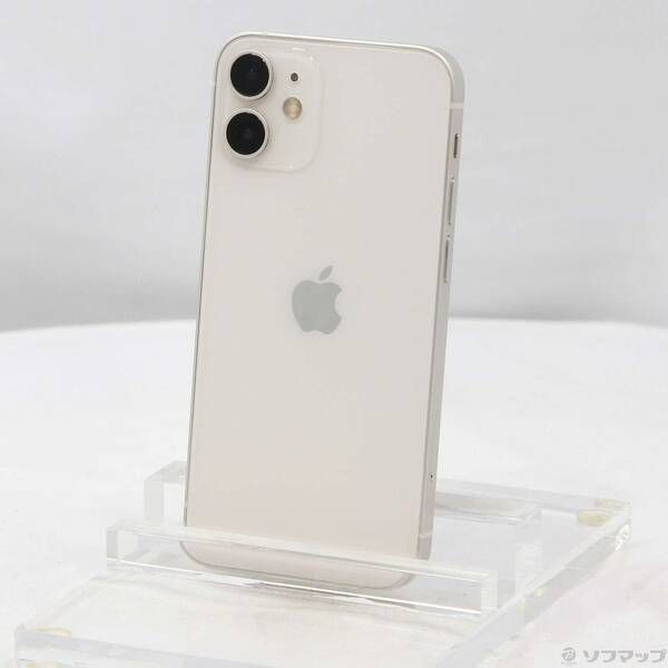 中古品〕 iPhone12 mini 64GB ホワイト MGA63J／A SIMフリー