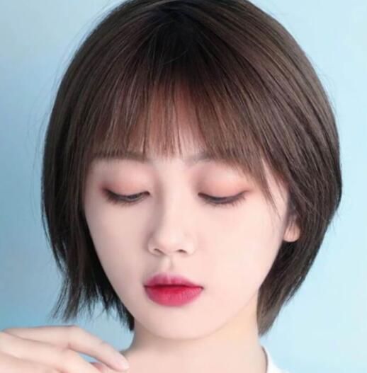 人毛100% 医療用 フルウィッグ ボブ ウィッグ ショート ブラウン 3D前髪 人毛100% 医療用 フルウィッグ ボブ ウィッグ ショート ブラウン 3D