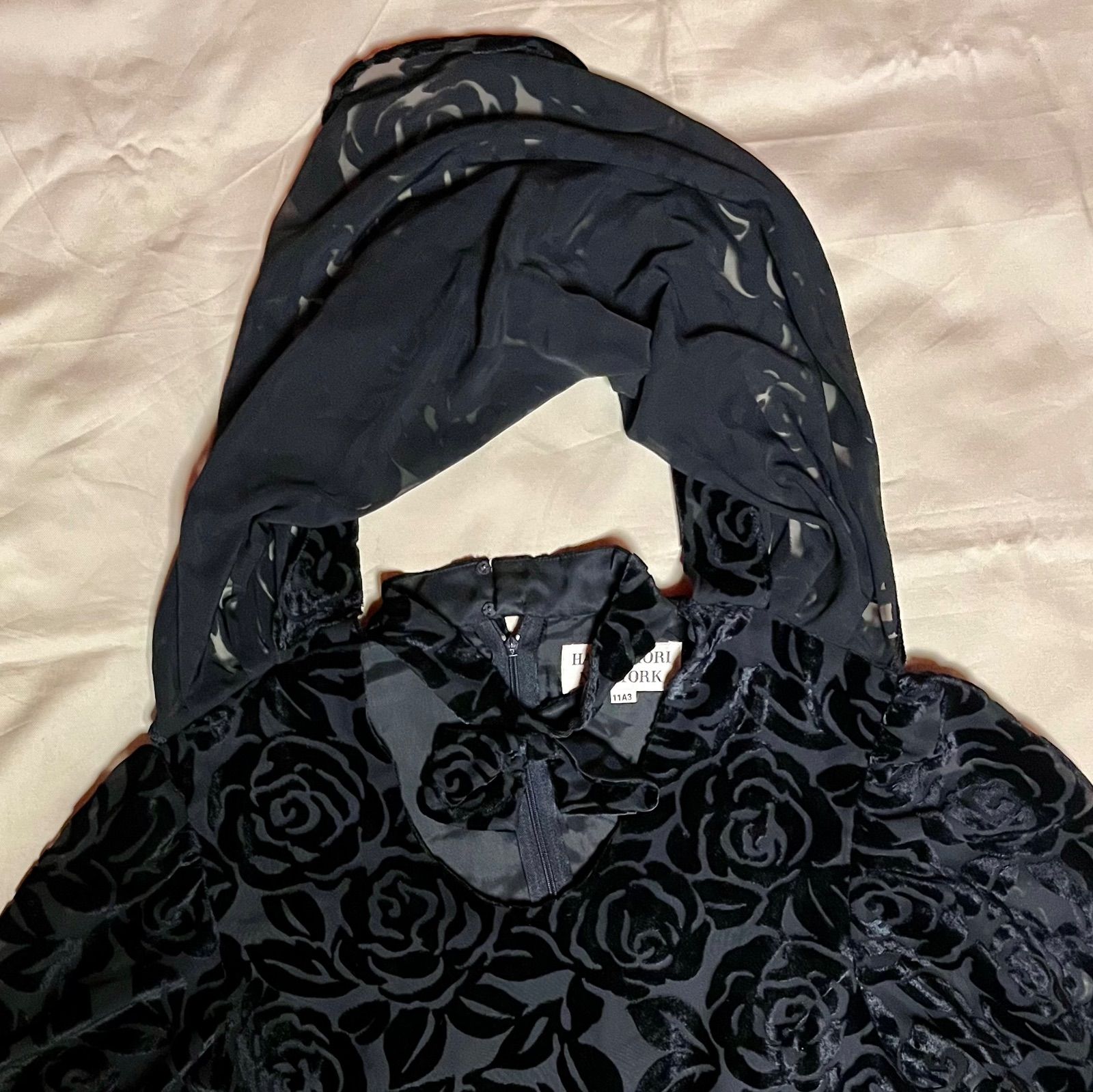 着用感少 美品 HANAE MORI NEW YORK ハナエモリ 森英恵
