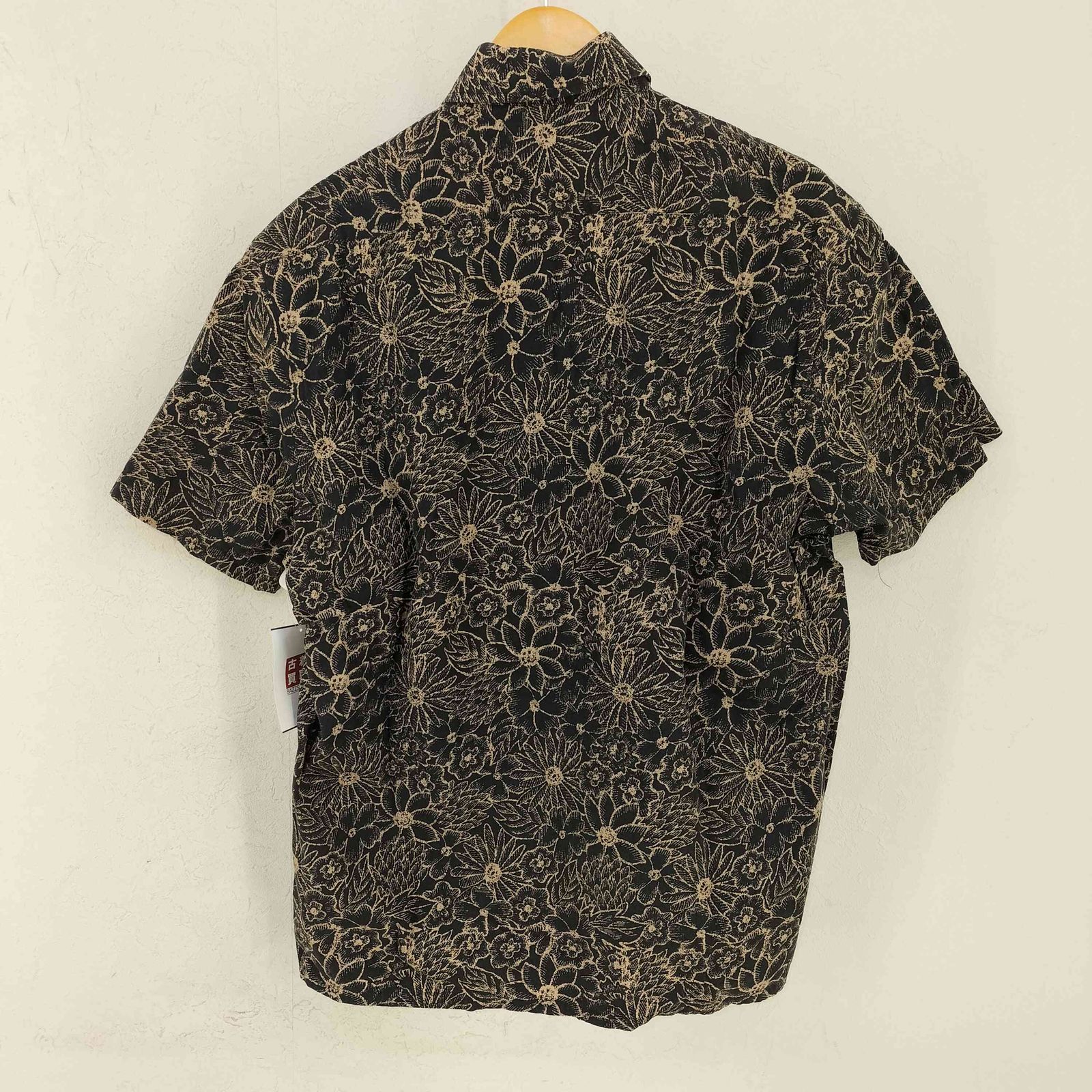 ユーズドフルギ USED古着 POLO フラワー S/S シャツ メンズ import：M 