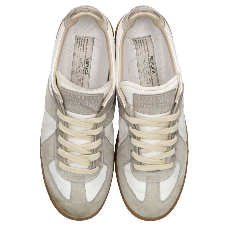 メゾンマルジェラ S57WS0236 ジャーマントレーナースニーカー メンズ  