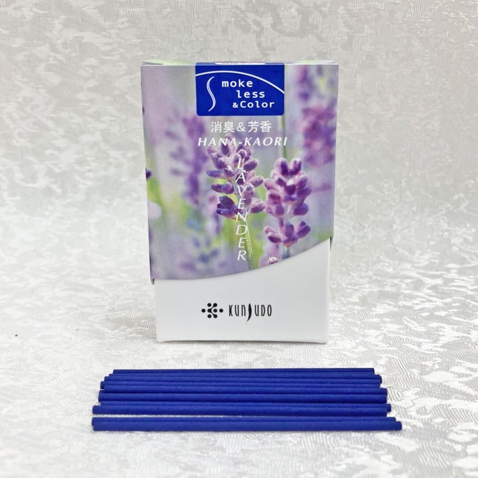 ミニ 花かおり スモークレス 微煙タイプ スティック約37g 薫寿堂 ラベンダー 花かおりシリーズ 452