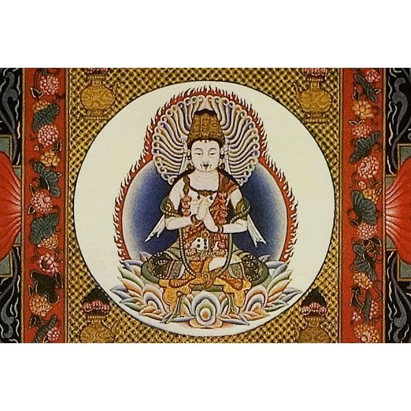 楽天市場】仏画色紙 金剛界曼荼羅 送料無料 送料込み （※送料無料は