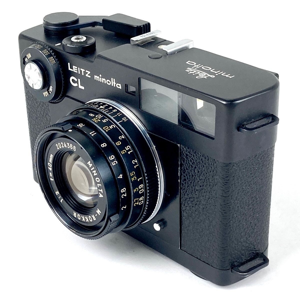 ミノルタ MINOLTA LEITZ CL + M-ROKKOR 40mm F2 ライカ Mマウント フィルム レンジファインダーカメラ 【中古】 -  メルカリ