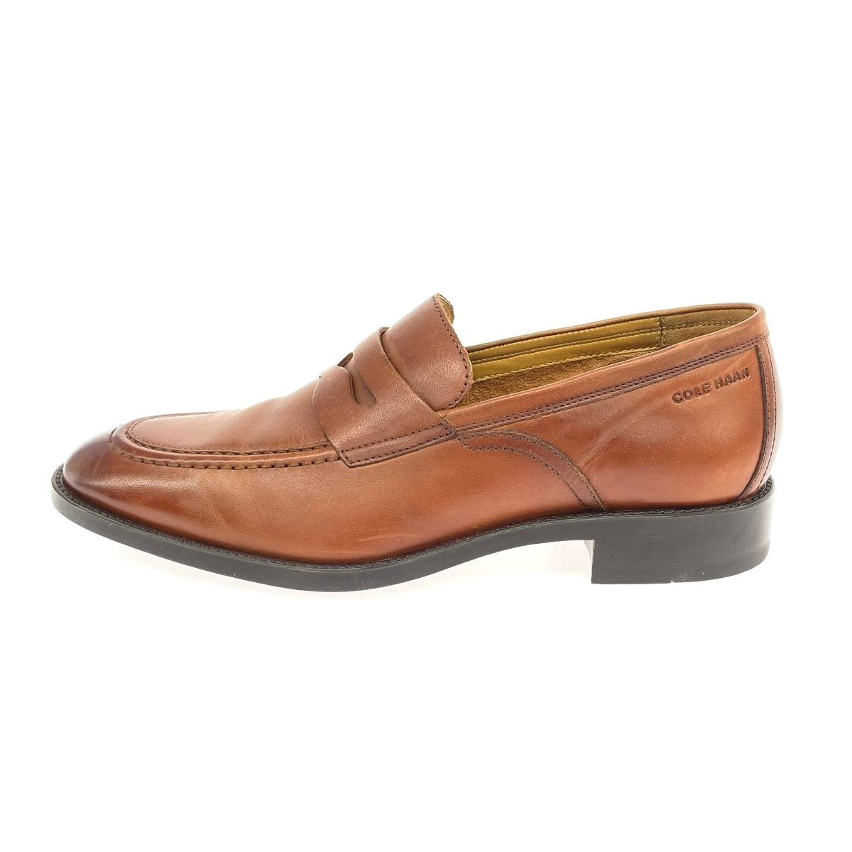 Cole Haan コールハーン 表記サイズ:サイズ:7.5 hawthorne pen loafer シューズ C33224 ブラウン ホーソーンペニーローファー レザー メンズ　240001133237