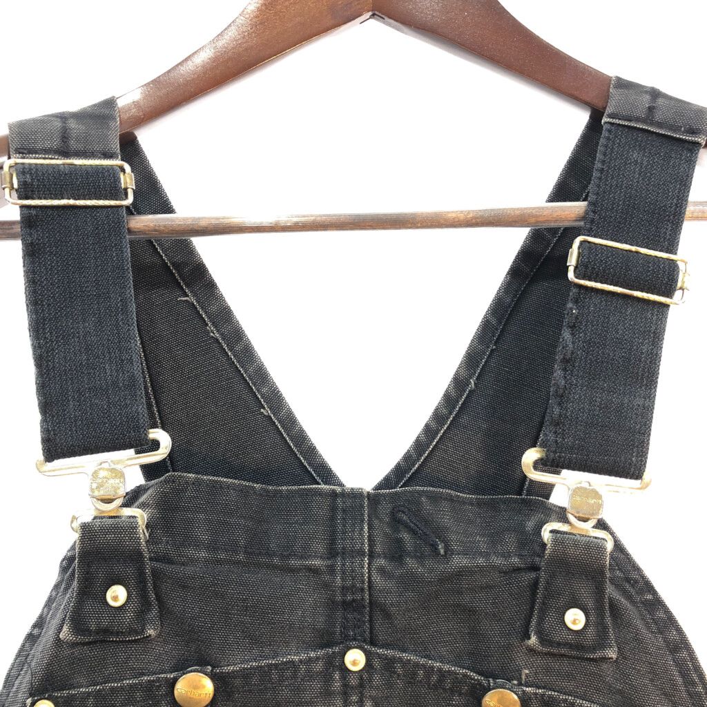90年代 USA製 Carhartt カーハート ダック ダブルニー ビブ
