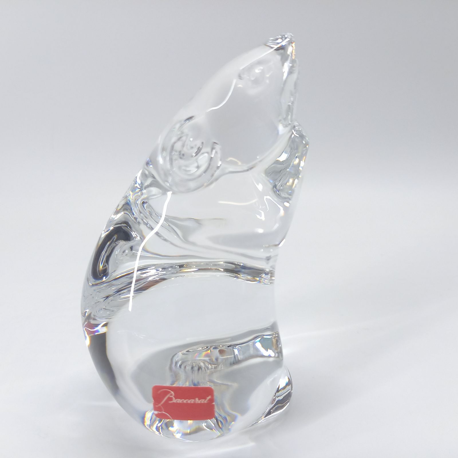 Baccarat バカラ フィギュリン 子（ねずみ） バカラ フィギュリン ○ 置物 ネズミ 伏せ オーナメント 十二支