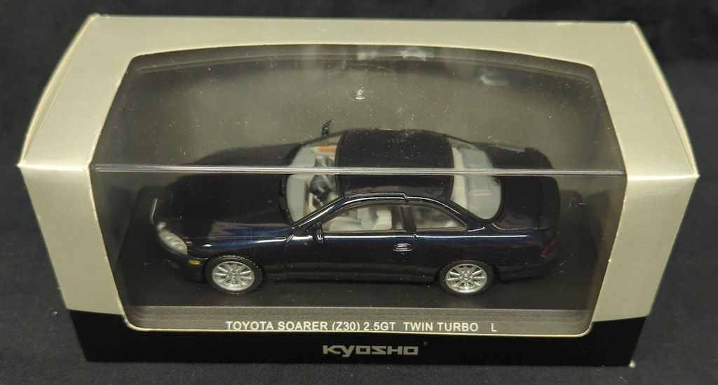 トヨタ ソアラ 1991 2.5ツインターボ　1/43 京商 Amazon | ミニカー 1/43 京商 ソアラ Z30 2.5GT ツインターボ L