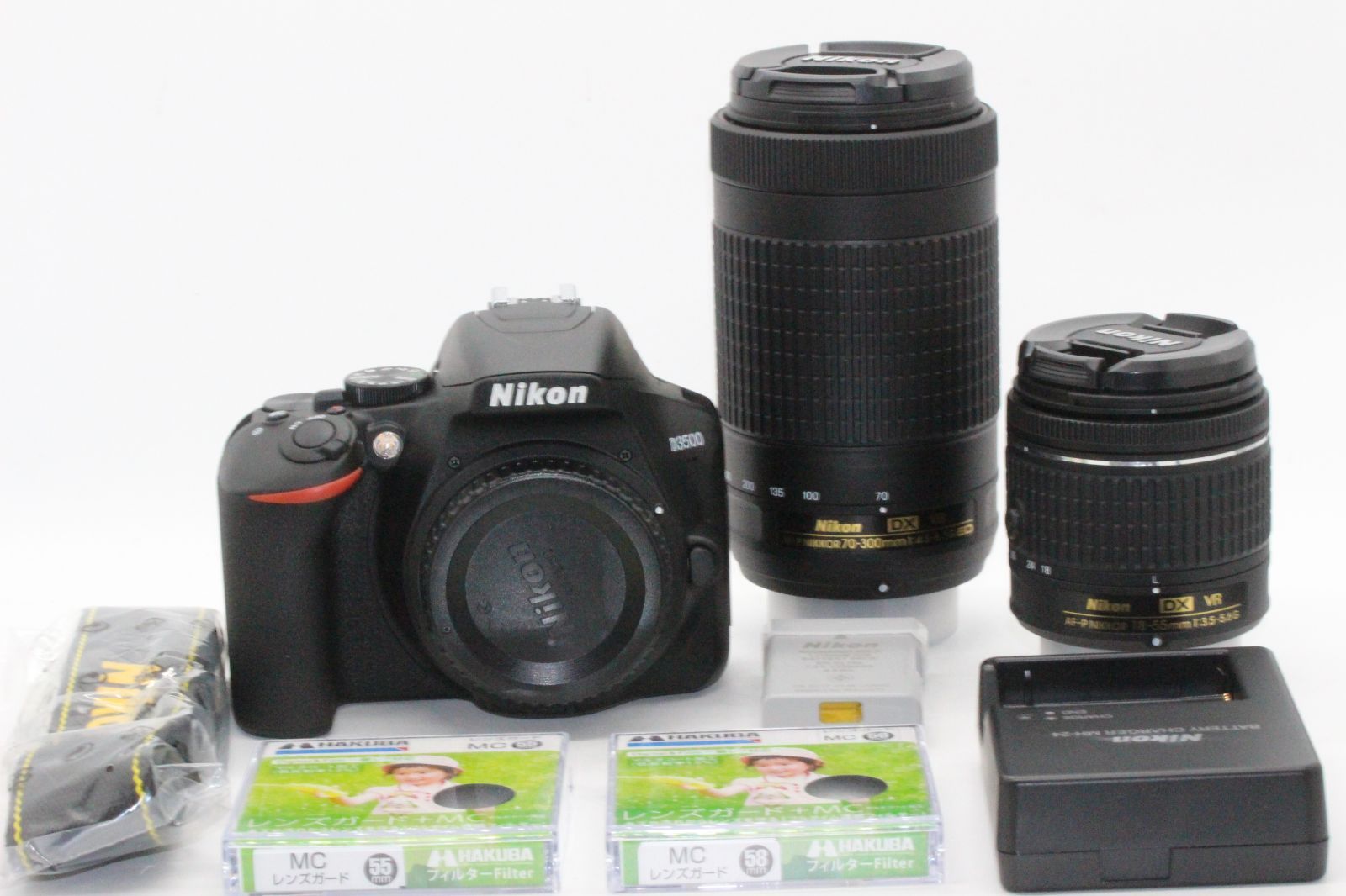 期間限定 Nikon デジタル一眼レフカメラ D3500 ダブルズームキット D3500WZ