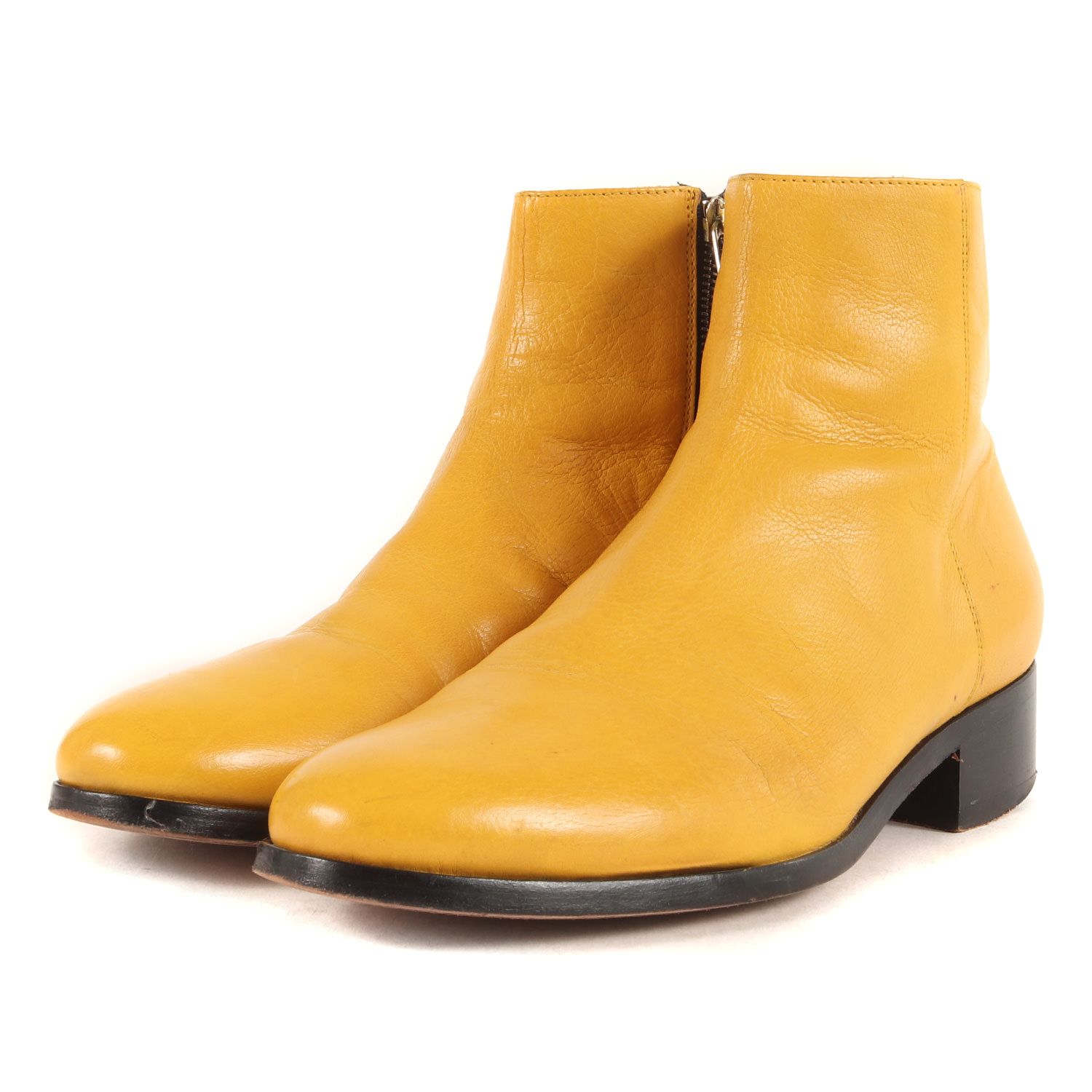 Paul Smith ポールスミス サイズ:40 サイドジップ レザー ブーツ 