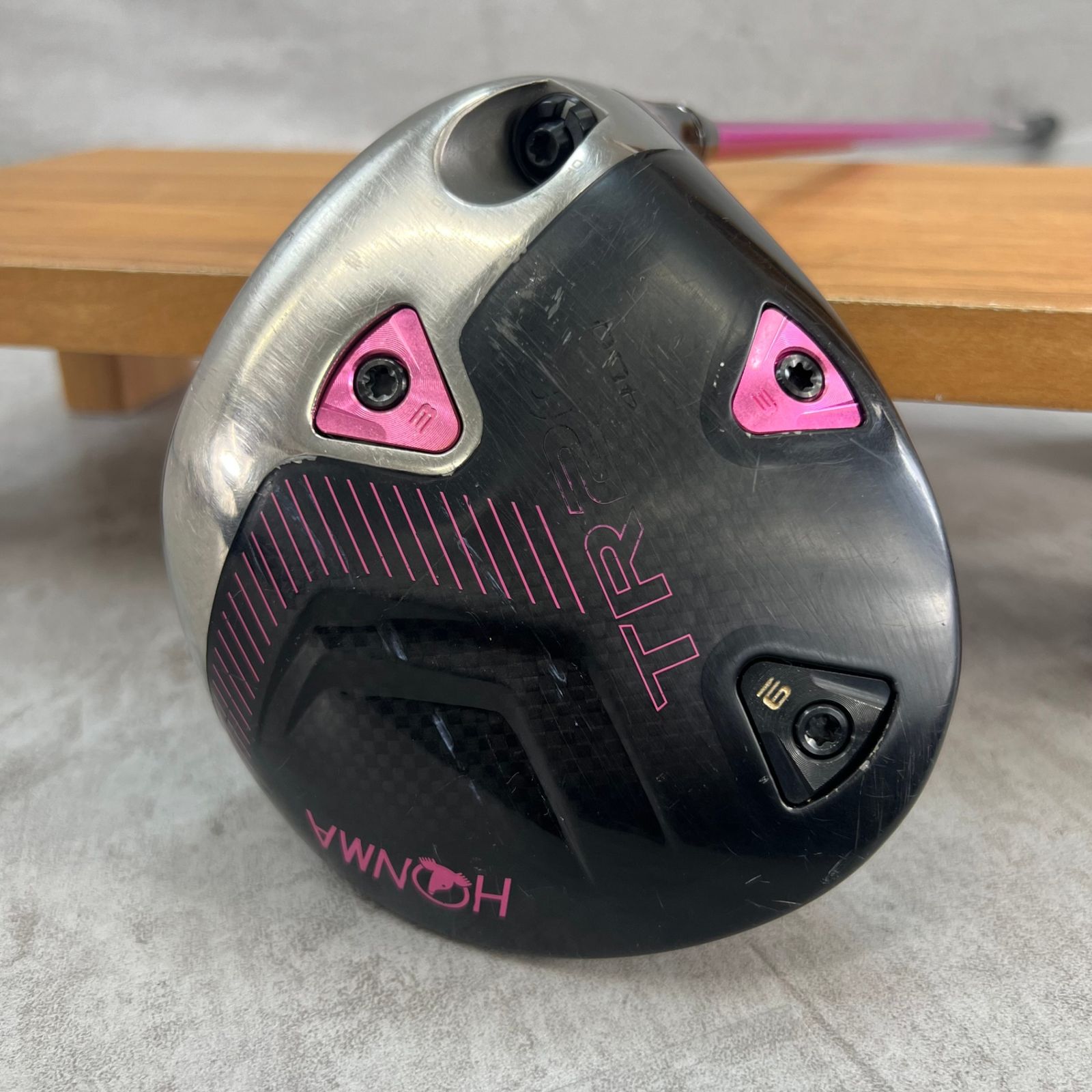 本間ゴルフ - HONMA　ホンマ　TR20　イボミ　モデル　メンズゴルフドライバー　カーボン　5R　10.5°　右利き用　ヘッドカバー　45.5インチ　D-3 HONMA ホンマ TR20 イボミ モデル メンズゴルフドライバー