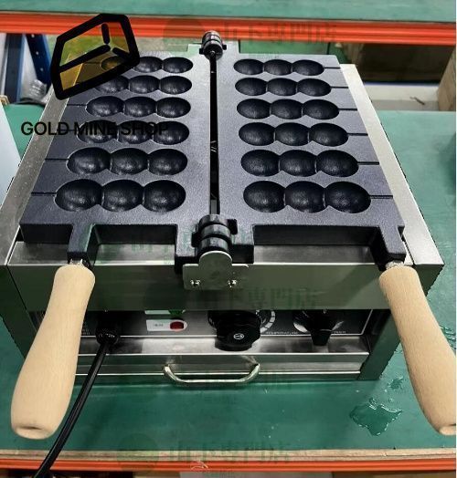 串焼き エッグ バブル ベビーカステラメーカー 6串 18ピース ワッフルメーカー 単相 １0０V