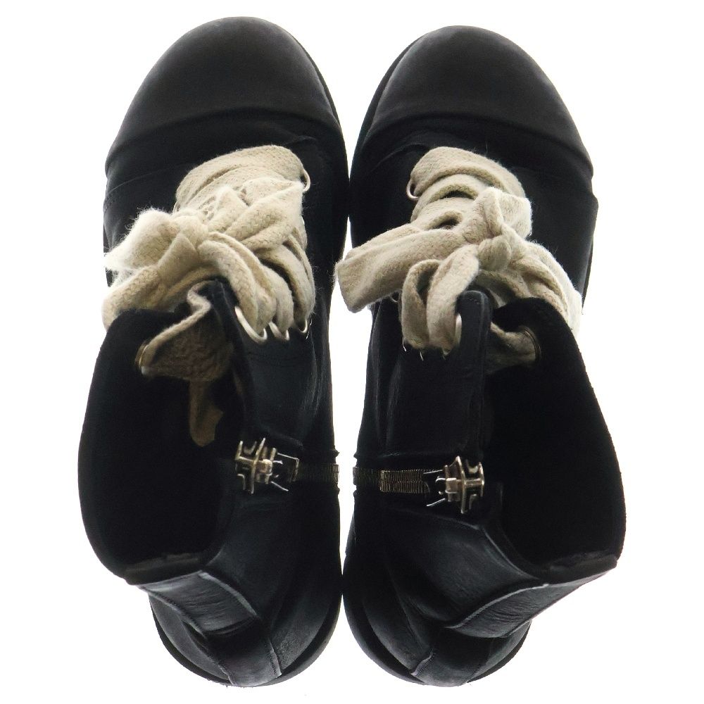 A.F ARTEFACT (エーエフアーティファクト) Portaille Side Zip Laceup 